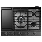 Cooktop A Gás Samsung Em Inox Com 05 Bocas  05 Níveis De Potê