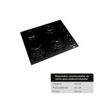 Cooktop Brastemp 4 Bocas Acendimento Automático E Discos Esma