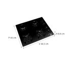 Cooktop Brastemp 4 Bocas Acendimento Automático E Discos Esma