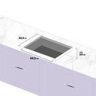 Cooktop Dako 5 Bocas Top Glass Preto - Bivolt