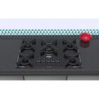 Cooktop Dako 5 Bocas Top Glass Preto - Bivolt
