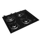 Cooktop Dako Supreme A Gás 4 Bocas Acendimento Automático E T
