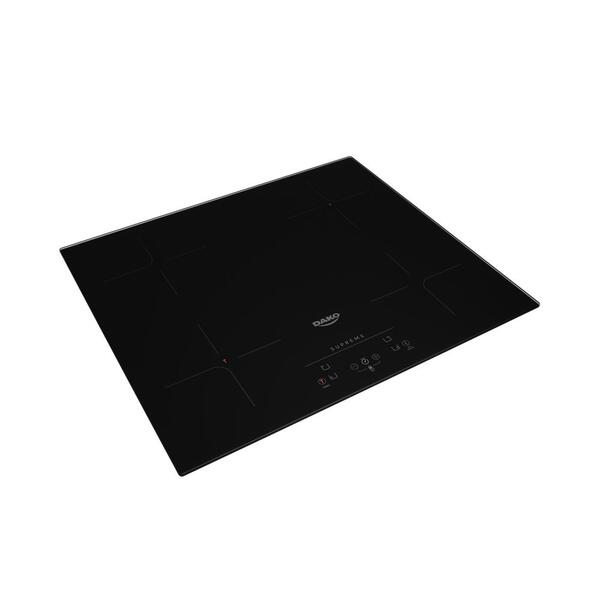 Cooktop De Indução 4 Bocas Preto Com Trava De Segurança Dako
