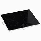Cooktop De Inducao 4 Bocas Venax Eclipse Preto 220 V