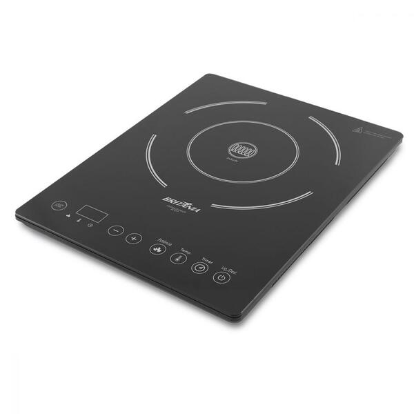 Cooktop De Indução Britânia 1 Boca Preto Bct01p – 220 Volts
