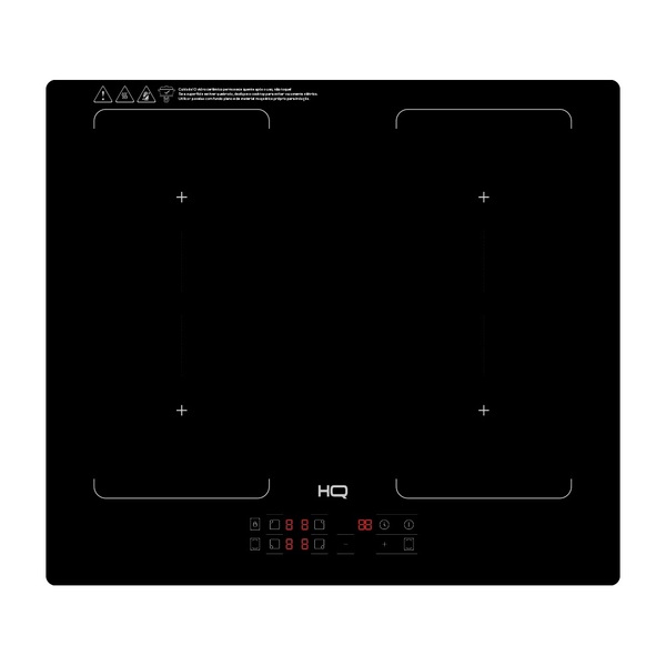 Cooktop De Indução Embutir Hq 4 Bocas Painel Touch Free Zone