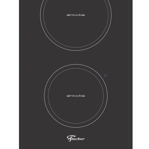 Cooktop De Indução Fischer 2 Bocas Com Touch Screen Vitrocerâ