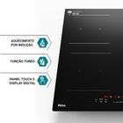 Cooktop De Indução Philco Pctq1 Função Turbo Preto 220v