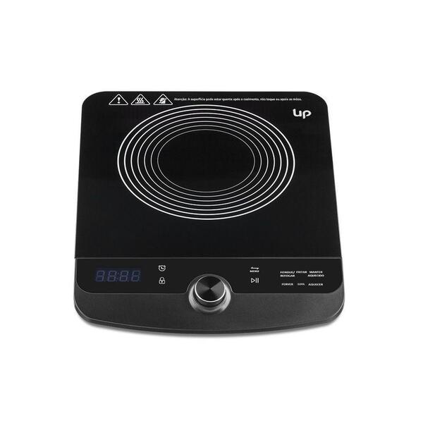 Cooktop De Indução Portátil 127v Up Home - Ed003 Preto 127v
