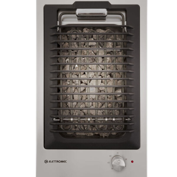 Cooktop Elétrico Dominó Elettromec Barbecue 30 Cm Gusa Quadratto 220v