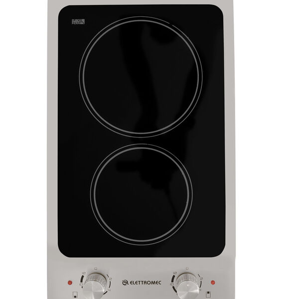 Cooktop Elétrico Dominó Vitrocerâmico Elettromec Quadratto 220v D302