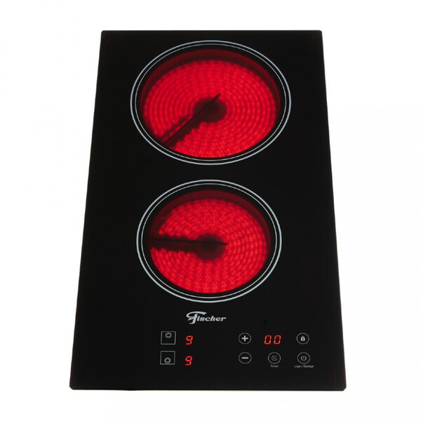 Cooktop Elétrico Fischer 2q Com 2 Bocas Preto 220v Leroy Merlin