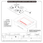 Cooktop Fogatti Safe Ferro Fundido 4 Bocas A Gas