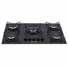 Cooktop a Gás 5 bocas Vidro Bivolt Esmaltec