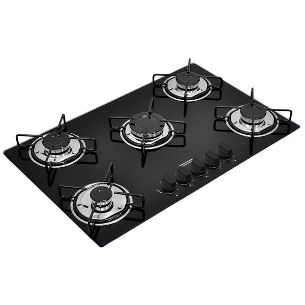 Cooktop Gas Glass Brasil 5gg 70 Leroy Merlin