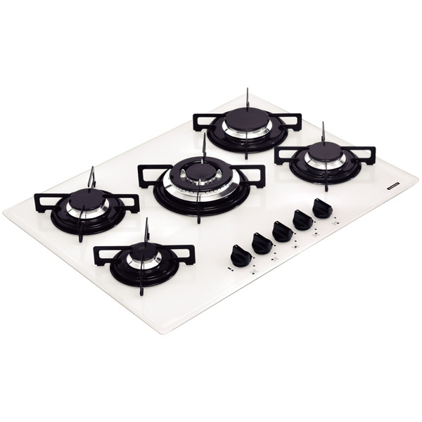 Cooktop Gás GLP Bivolt 5 Bocas Tramontina Branco 94708/271 Leroy Merlin