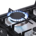 Cooktop Inox 5 Bocas a Gás Automático Bivolt CYB5B Tripla Chama Midea