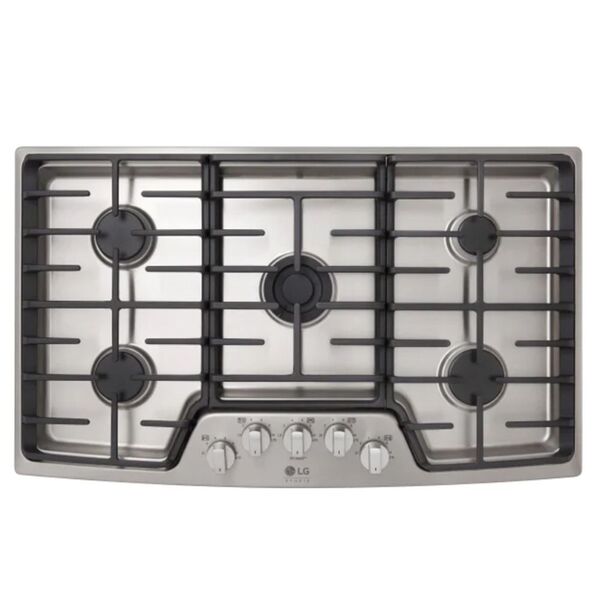 Cooktop Lg Studio 5 Bocas Inox 127v Lscg367st