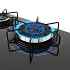 Cooktop Mueller 5 Bocas Com Queimador Tripla Chama Mcg135bg1