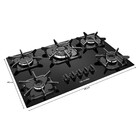 Cooktop Mueller 5 Bocas Com Queimador Tripla Chama Wk26 60.12