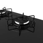 Cooktop Mueller 5 Bocas Com Queimador Ultra Chama Preto Mcg11