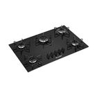 Cooktop Mueller 5 Bocas Com Queimador Ultra Chama Preto Mcg11