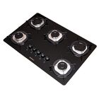 Cooktop Nardelli Nv5 5 Bocas Vidro Preto Flange Inox Bivolt 2