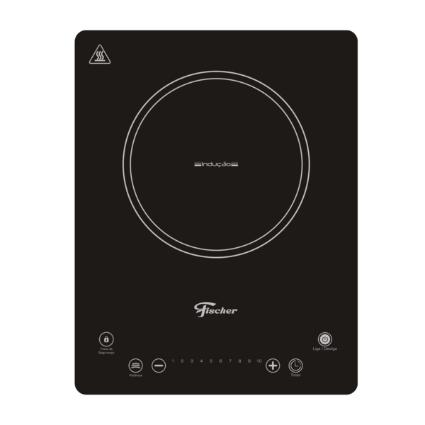 Cooktop Portátil 1 Boca Indução Vidro Preto 220V 26884-59097 Fischer