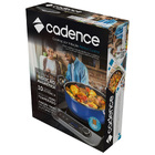 Cooktop Portátil 1 Boca Indução Vidro Chumbo e Preto 220V Perfect Cuisine FOG600 Cadence