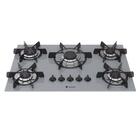 Cooktop Sognare 5 Q Prata Glp