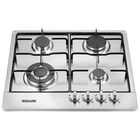 Cooktop Suggar À Gás 4 Bocas Aço Inox Bivolt