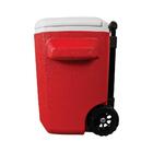 Cooler Caixa Térmica Com Rodas Vermelho 15,1l - Coleman