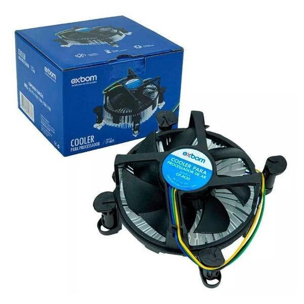 コンポ Cooler Exbom Universal Intel Cp-m20 Box Lga775/115x/1150/1151/1155