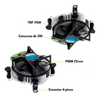 Cooler Exbom Universal Intel Cp-m20 Box Lga775/115x/1150/1151