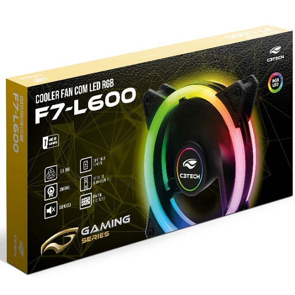Cooler Fan F7-l600rgb Kit C3 Tech