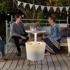 Cooler Mesa Bistrô Iluminado Keter