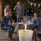 Cooler Mesa Bistrô Iluminado Keter