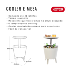 Cooler Mesa Bistrô Iluminado Keter