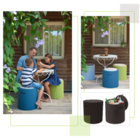 Cooler Multiuso Stool Keter