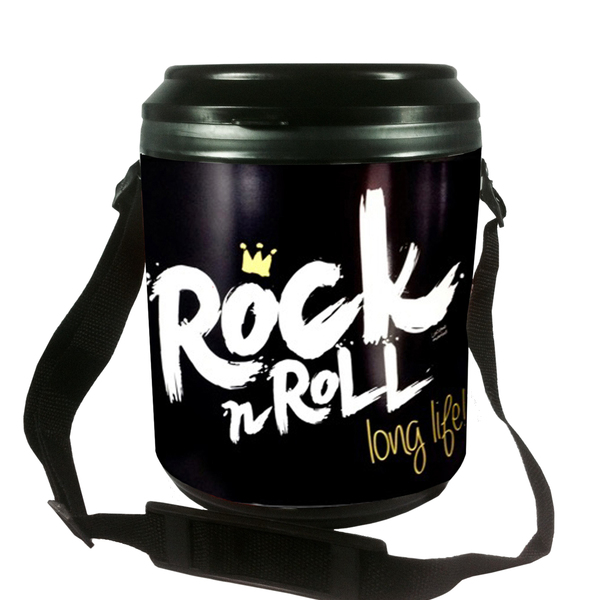 Cooler Térmico 12 Latas Rock Roll Alegra Store