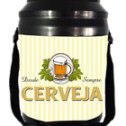 Cooler Térmico 16 Latas Cerveja Bege Alegra Store