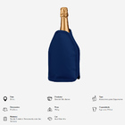 Cooler Vinhos Gel Térmico Porta Garrafa Espumantes Passeio Ve