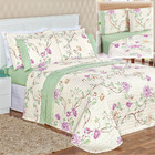 Coordenado Cobre Leito Naturale E Lençol Padrão 7 Peças - Bel