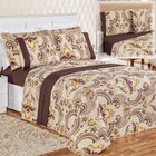 Coordenado Cobre Leito Naturale E Lençol Padrão 7 Peças - Dha