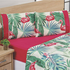 Coordenado Cobre Leito Naturale E Lençol Solteiro 5 Peças - F