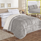 Coordenado Edredom Lã Carneiro E Lençol Padrão Top Chick - Ci