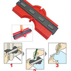 Copiador De Contornos 25cm Perfil Grande Gabarito De Cantos