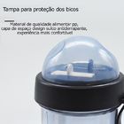 Copo 2 Em 1 Bebida Quente  Frio De 2 Canudo Duplo Compartimen