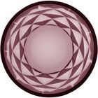 Copo Água 10x8x8cm 270ml Vidro Rosa 6 Peças