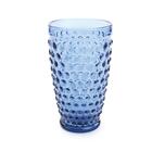 Copo Alto Com Bolhas Azul 380ml 15x8cm 1115960 1un Hubme